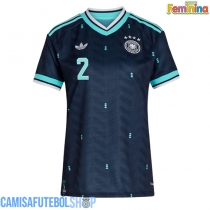 Camisa de time de futebol Alemanha Antonio Rudiger #2 Replicas 2º Equipamento Feminina Mundo 2026 Manga Curta